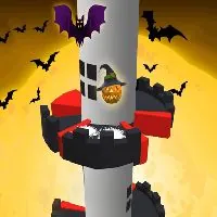 Helix Jump Halloween - Game Nora